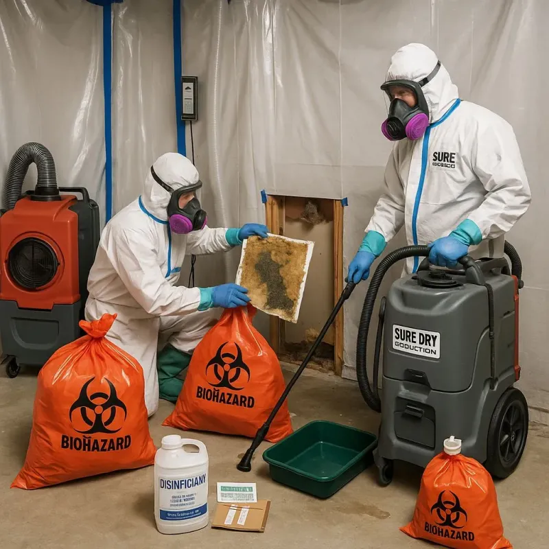 Contaminated Water Handling Protocols process in Johnson County, MO